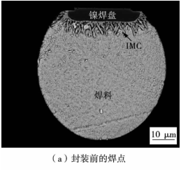 封裝前焊點(diǎn)
